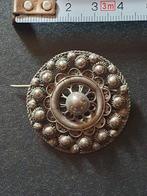 grote zilveren zeeuwse knoop broche, Ophalen, Zilver, Zilver