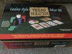 Pokerset Casino style, Vijf spelers of meer, Ophalen of Verzenden, Nieuw