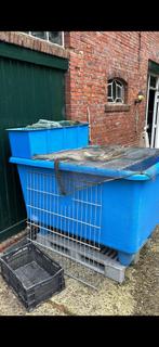 Complete quarantainebak + 4-kamer filter – incl. pompen, Ophalen, Minder dan 80 cm, Zo goed als nieuw, Opzetzwembad