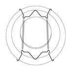 Borden ophang standaard nieuw, Ophalen of Verzenden, Nieuw