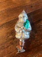Antieke kerstman op clip, Diversen, Kerst, Ophalen of Verzenden, Gebruikt