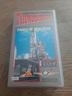 Thunderbirds Paniek in New York videoband., Gebruikt, Alle leeftijden, Kinderprogramma's en -films, Ophalen of Verzenden
