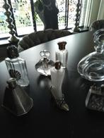 7 parfumflesjes, Antiek en Kunst, Antiek | Glas en Kristal, Ophalen of Verzenden