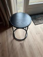 Mooi zwart bijzettafeltje, Ophalen, Minder dan 45 cm, Minder dan 55 cm, Gebruikt