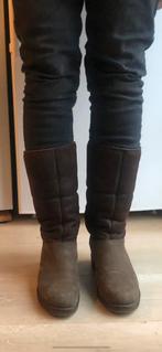 100% leren laarzen Footnotes, bontlaarzen, m 39, Kleding | Dames, Schoenen, Ophalen of Verzenden, Zo goed als nieuw, Bruin, Hoge laarzen