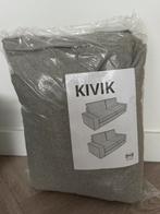 Nieuwe IKEA KIVIK hoes - Tibbleby beige/grijs, Huis en Inrichting, 75 tot 100 cm, Ophalen of Verzenden, Rechte bank, Stof