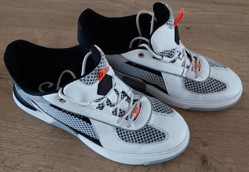 Cruyff Shatter Ghilli Sneakers Wit / Grijs- Maat 45 ZGAN, Kleding | Heren, Schoenen, Zo goed als nieuw, Sneakers of Gympen, Wit