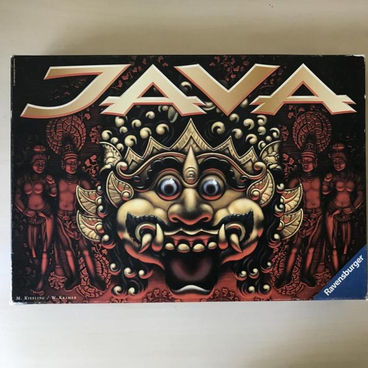JAVA, nieuwstaat, Hobby en Vrije tijd, Gezelschapsspellen | Bordspellen, Zo goed als nieuw, Ophalen of Verzenden