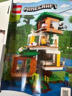 LEGO Minecraft De Moderne Boomhut 21174, Ophalen of Verzenden, Gebruikt, Complete set, Lego