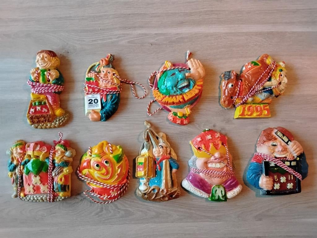 Vastenavend Veldteken Krabbegat 1992 t/m 2000, Verzamelen, Ophalen of Verzenden