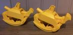 2x Bruder Grijper geel, Ophalen of Verzenden, Gebruikt