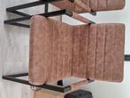 2 eetkamerstoelen, Huis en Inrichting, Stoelen, Ophalen, Twee, Bruin, Zo goed als nieuw