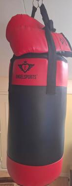 Boks set: Boksbal + 2 handschoenen, Sport en Fitness, Vechtsporten en Zelfverdediging, Maat XS of kleiner, Ophalen of Verzenden
