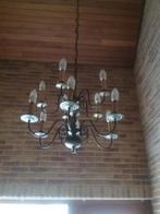 Kroonluchter 11 armig van messing, Ophalen of Verzenden, Zo goed als nieuw