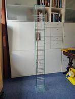 Design fraai CD rek - glas, Ophalen, 75 tot 150 discs, Cd's of Dvd's, Glas