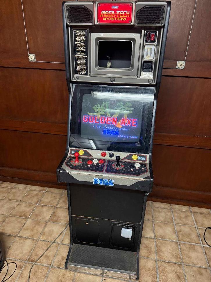 SEGA Mega-Tech arcade kast (1989), Verzamelen, Automaten | Overige, Gebruikt, Ophalen of Verzenden