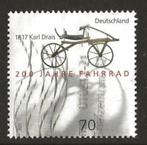 Duitsland 80, fiets, Verzenden, 1990 tot heden, Gestempeld