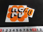 sticker omroep 60 jaar NCRV logo, Verzamelen, Stickers, Ophalen, Zo goed als nieuw
