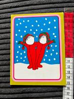 733. Oude wenskaart Kerst, Ophalen of Verzenden, Zo goed als nieuw