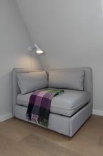 Ikea Vallentuna slaapbank met rugleuning en kussens, Ophalen, Eenpersoons, Zo goed als nieuw, 120 cm