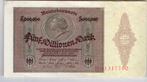 Duitsland 5 Miljoen Mark juni 1923 xf Schaars, Verzenden, Duitsland