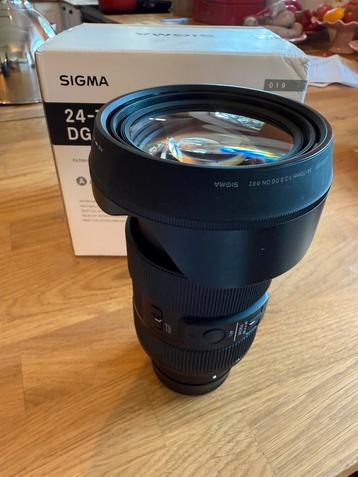 Sigma 24-70mm F2.8 DG DN Art – Sony E-mount – Perfecte staat beschikbaar voor biedingen