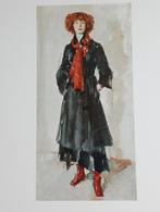 Sierk Schröder offset prent jaren 80, Antiek en Kunst, Ophalen of Verzenden
