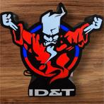 Thunderdome Logo Lamp - Uniek!, Ophalen of Verzenden, Zo goed als nieuw, Kunststof, Minder dan 50 cm