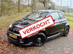 Fiat 500 1.2 Abarth / Clima / Verlaagd / Leder / LMV 16 ☑, Auto's, Gebruikt, 4 cilinders, 840 kg, Leder en Stof