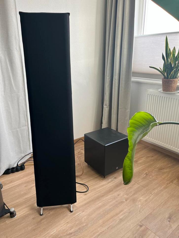 Final/Solosound Electrostaat met Subwoofers, Audio, Tv en Foto, Luidsprekers, Gebruikt, Overige typen, 120 watt of meer, Overige merken
