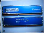2 x Kingston KHX1600C9D3B1K2/8GX werkgeheugen 8GB (1600 MHz, Computers en Software, RAM geheugen, Ophalen, 8 GB, DDR3, Desktop