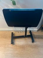 Verstelbare bedtafel op wielen, Ophalen, Rechthoekig, Minder dan 55 cm, 60 cm of meer