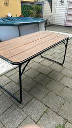 Inklapbare tuintafel duurzaam 160x80x78cm, Ophalen, Zo goed als nieuw, Campingtafel