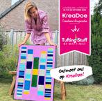 Workshop tuften bij KreaDoe in de Jaarbeurs, Hobby en Vrije tijd, Ophalen, Nieuw, Info@mattimat.com, .