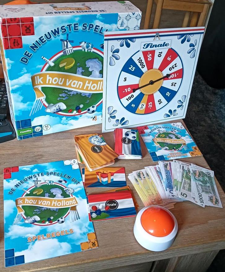 Ik Hou van Holland Spel, Hobby en Vrije tijd, Gezelschapsspellen | Bordspellen, Gebruikt, Ophalen