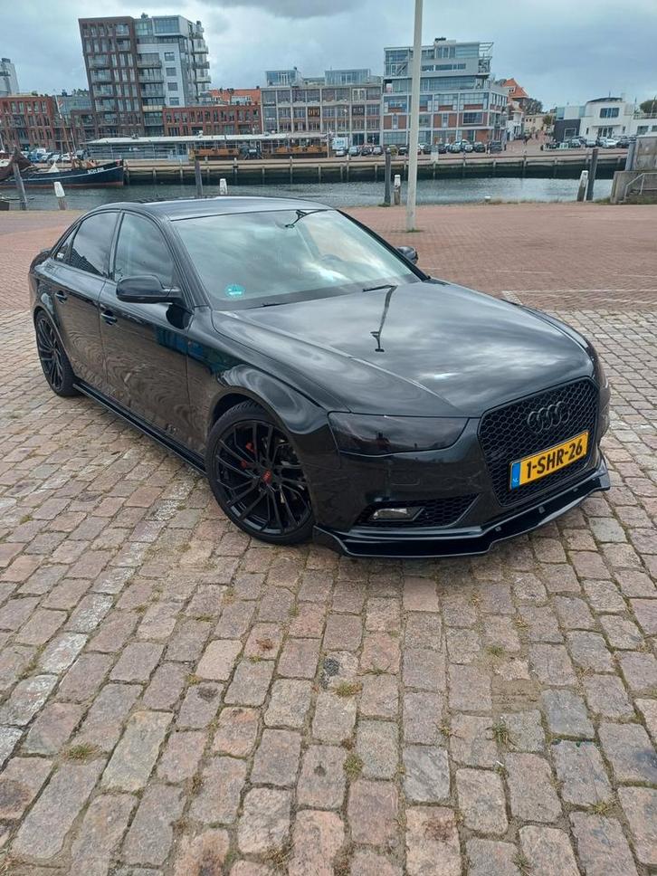 Audi A4 1.8TFSI 125KW 2013 Zwart, Auto's, Audi, Particulier, A4, ABS, Adaptieve lichten, Adaptive Cruise Control, Airbags, Airconditioning