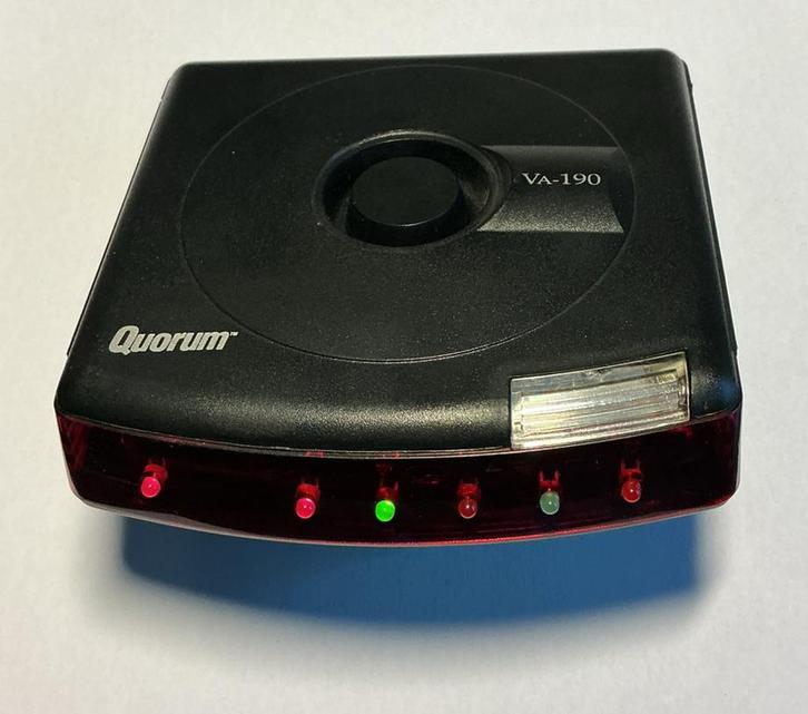 Quorum Va-190 mobiel alarmsysteem, Doe-het-zelf en Verbouw, Alarmsystemen, Gebruikt, Compleet systeem, Beweging, Afstandsbediening