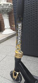 Invictus Stuntstep - Zwart/Goud, Fietsen en Brommers, Steps, Ophalen, Gebruikt, Gewone step, Invictus