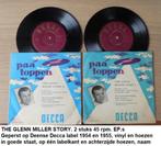 GLENN MILLER, the story, 2 Deense EP's 1954 en 1955, Ophalen of Verzenden, Zo goed als nieuw, Overige formaten