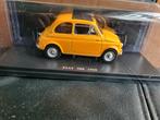 Atlas Fiat 500 geel 1960 nieuw in blisterverpakking 1:24, Hobby en Vrije tijd, Modelauto's | 1:24, Ophalen of Verzenden, Nieuw