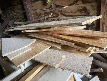 Plaatmateriaal restanten- o.a. multiplex, underlayment  beschikbaar voor biedingen