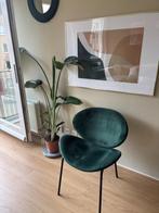 SKLUM Set of 4 Dining Chairs in Green Velvet, Ophalen, Zo goed als nieuw, Overige kleuren, Vier
