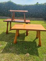 Vintage mid-century bijzettafels, Ophalen