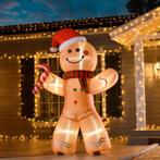 Opblaasbare Kerst Gingerbread Man kerstman nieuw, Ophalen of Verzenden, Nieuw
