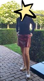 guess nieuw rokje L nep slangenprint/ leer rood, Ophalen of Verzenden, Nieuw, Rood, Cocktailjurk