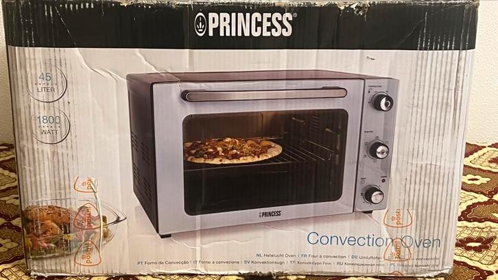 Nieuwe electrisch princess 1800  oven 45 liter TE KOOP, Witgoed en Apparatuur, Ovens, Nieuw, Vrijstaand, Oven met grill, 45 tot 60 cm