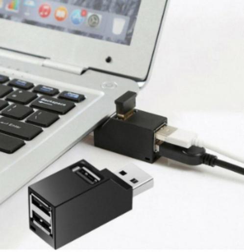 3 Poorten USB2.0 Multi Hub Switch Splitter Adapter Highspeed, Computers en Software, USB Sticks, Nieuw, Ophalen of Verzenden