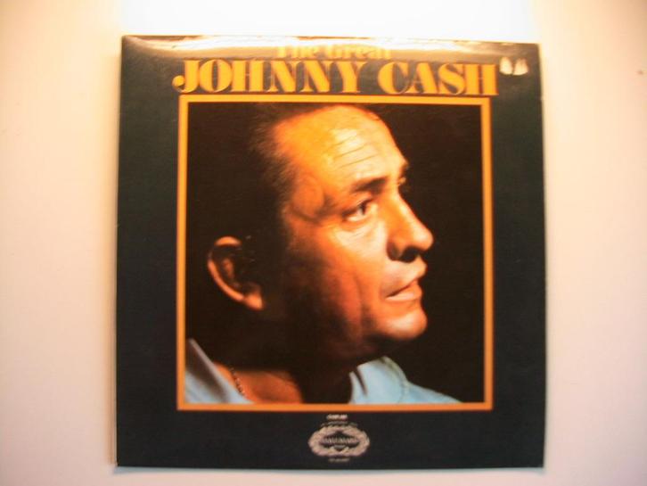 LP Johnny Cash - The great Johnny Cash, Cd's en Dvd's, Vinyl | Country en Western, Gebruikt, Verzenden