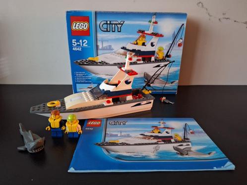 Lego 4642 City – Vissersboot, Kinderen en Baby's, Speelgoed | Duplo en Lego, Zo goed als nieuw, Lego, Complete set, Ophalen of Verzenden