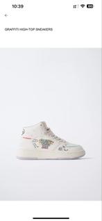 Sneakers Zara, Kleding | Dames, Ophalen of Verzenden, Zo goed als nieuw, Wit, Sneakers of Gympen